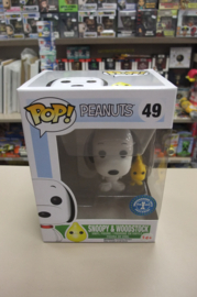 Snoopy & Woodstock Flocked 49 POP! Animation Peanuts