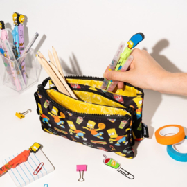 Bart Triple Pencil Case The Simpsons nieuw