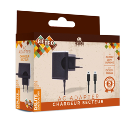ac adapter ds lite / 2ds /3ds / dsi freak and geeks nieuw