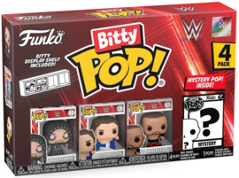 Undertaker, British Bulldog, Batista en mysterie verrassingsfiguurtje Bitty POP! WWE nieuw