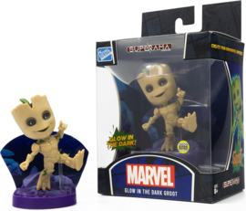 Groot Glow in the dark Diorama 10cm  SDCC 2022 Exclusive nieuw