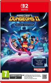 Switch 2 Minecraft Dungeons 2  Deluxe Edtion Game-Key Card nieuw HOL