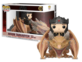 Aegon Targaryen with Sunfyre 135 POP! Rides House of the Dragon nieuw