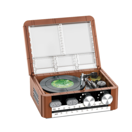 Vinyl Record Player Construction Kit Pop Series 217 pc nieuw