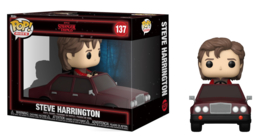 Steve Harrington with car 137 POP! Rides Stranger Things nieuw