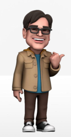 Leonard Hofstadter The Big Bang Theory figurine 12cm nieuw