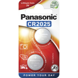 cr 2025 Panasonic 2 stuks