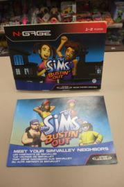 N Gage The Sims Bustin out (cib)