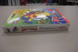Nes The Simpsons: Bart vs the World (cib) usa