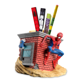SPIDER-MAN  Chimney Stationnery Set with 3d Pen Holder marvel nieuw