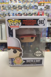 Dustin & Dart 593 POP! Television Stranger Things exclusive