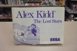 Master System Alex kidd: The lost stars (cib)