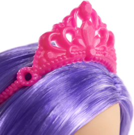 Feeënpop met paars haar 28 cm Barbie Dreamtopia nieuw