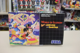 Mega Drive World of Illusion (cib)