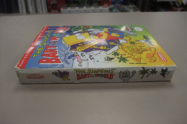 Nes The Simpsons: Bart vs the World (cib) usa