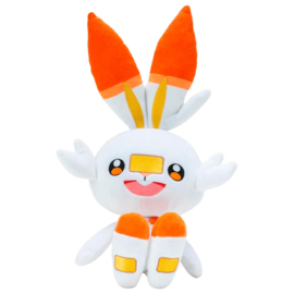 Scorbunny Pokémon nieuw pluche 30cm