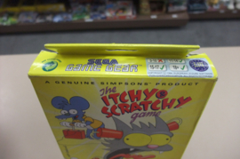 Game Gear The Itchy & Scratcch Game (cib)