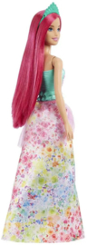 Prinses pop met roze haar 28 cm Barbie Dreamtopia nieuw