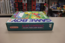 GB Bart Simpson's Escape from Camp Deadly (cib) scn