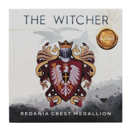 Redania Crest  Limited Edition Medaillon The Witcher nieuw
