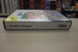 Master System Double Dragon Blue cartridge (cib) usa