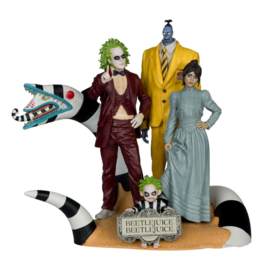 Beetlejuice 4 pack Movie Maniacs pvc 15cm Beetlejuice nieuw