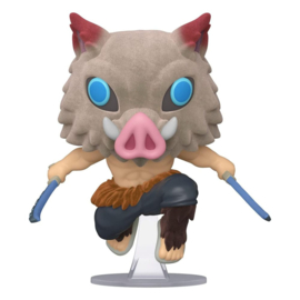 Inosuke Hashibira Flocked 875 POP! Animation Demon Slayer nieuw