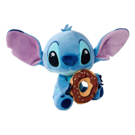 Stitch with Donut, nieuw, pluche, 25cm