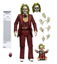 Beetlejuice Red tuxedo action figure 18 cm Beetlejuice nieuw