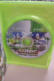 Xbox 360 Sonic Generations classics (cib)