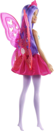 Feeënpop met paars haar 28 cm Barbie Dreamtopia nieuw