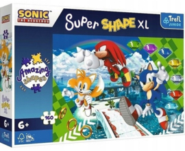 Sonic Super Shape Xl 160 pc Sonic the Hedgehog puzzel nieuw