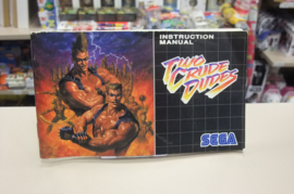 Mega Drive Two Crude Dudes (cib)