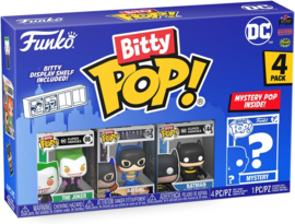 The Joker, Batgirl, Batman en mysterie verassingsfiguurtje Bitty POP! DC nieuw