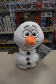 Olaf met geluid, nieuw, pluche, 25cm