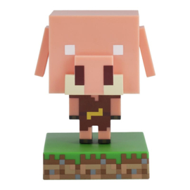 Piglin 3d icon light minecraft 11cm nieuw