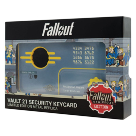 FALLOUT NEW VEGAS  Vault 21  Key Replica Limited Edition nieuw