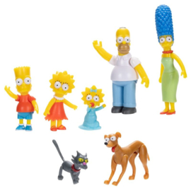 The Simpsons pakket met 7 figuurtjes 6cm nieuw
