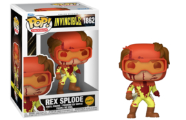 Rex Splode Battle Damaged Chase 1862 POP! Television Invincible nieuw