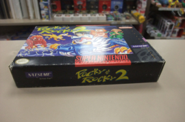 SNES Pocky & Rocky 2 (cib) usa