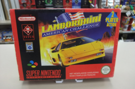 SNES Lamborghini American Challenge (cib) FAH