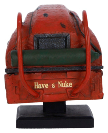 Fallout Helmet Nukatron miniature replica 11 cm Fallout nieuw