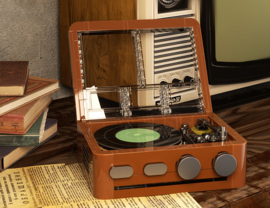 Vinyl Record Player Construction Kit Pop Series 217 pc nieuw