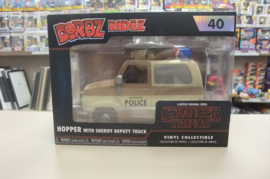 Hopper with Sheriff Deputy Truck 40 Dorbz Ridez Stranger things