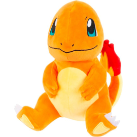 Charmander zittend, nieuw, pluche, 22cm