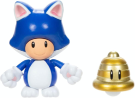 Cat Toad with super Bell 10cm wave 31 super mario nieuw