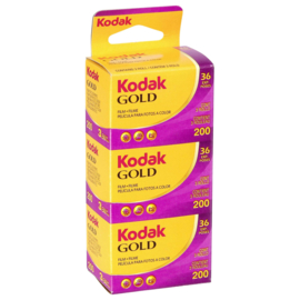 Kodak gold 200 135/36 3 pak