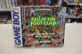 GB Teenage Mutant Hero Turtles: Fall of the Foot Clan (cib) FAH