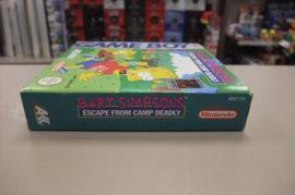 GB Bart Simpson's Escape from Camp Deadly (cib) scn