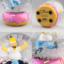 Homer Simpson Donut Snow Globe 10cm The Simpsons nieuw